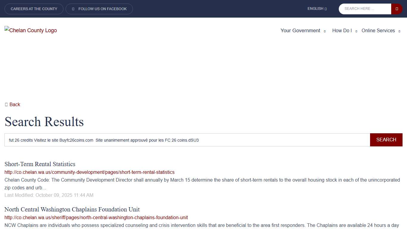 County of Chelan, Washington