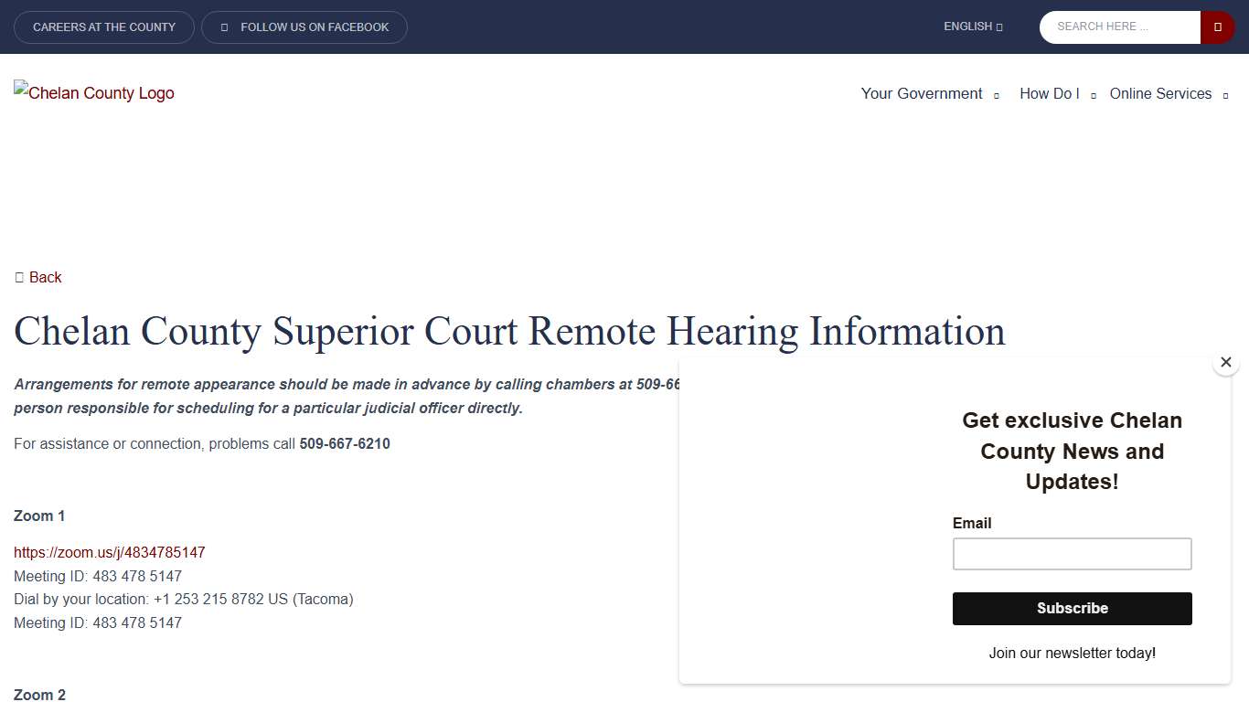 County of Chelan, Washington