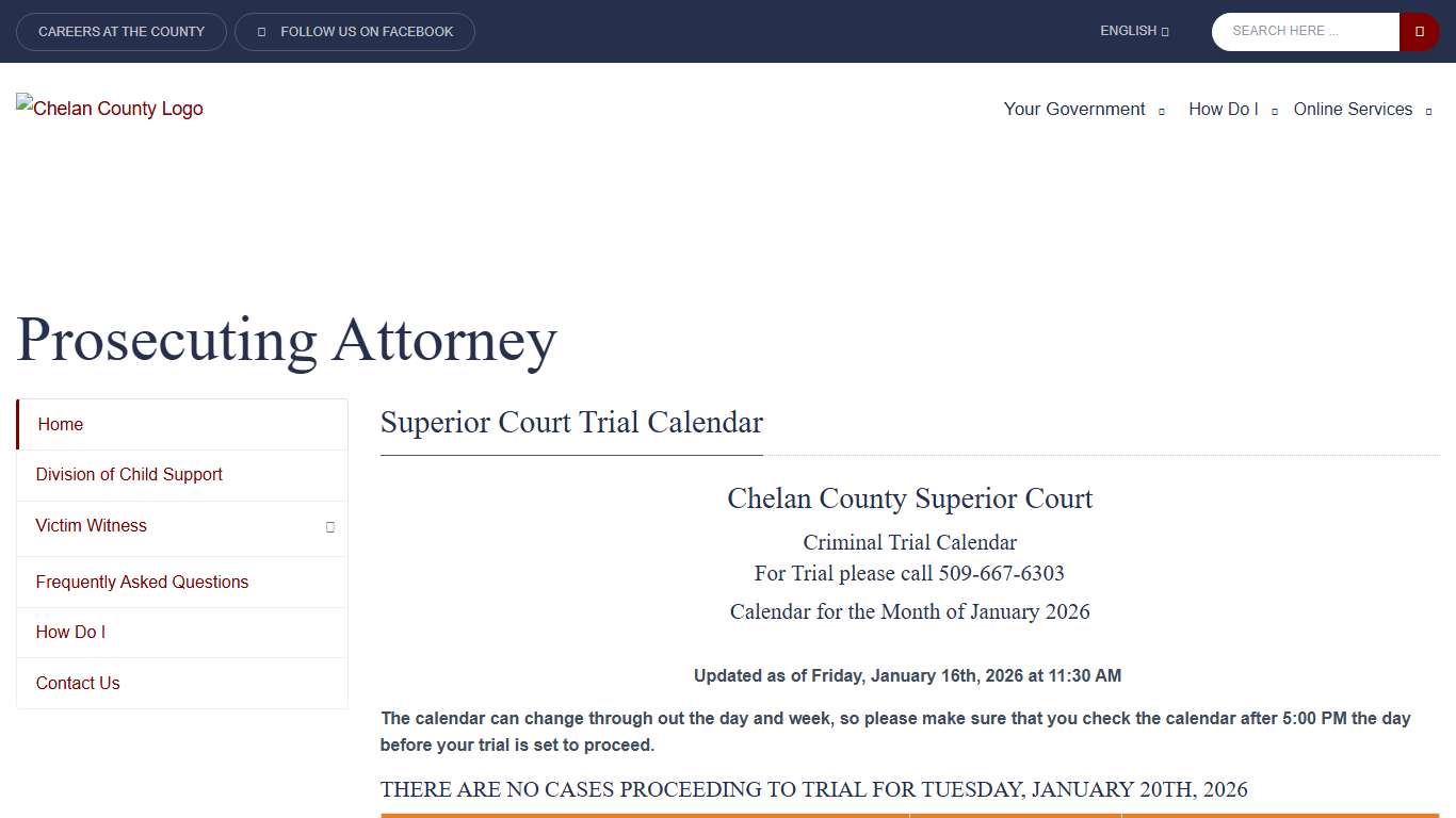 County of Chelan, Washington